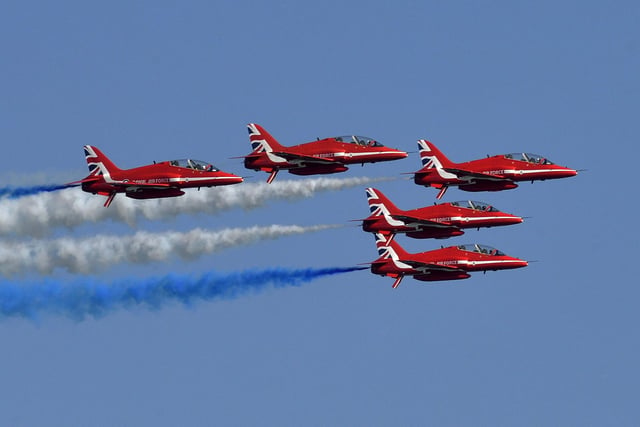 Airbourne 2022 Red Arrows (Photo by Jon Rigby)