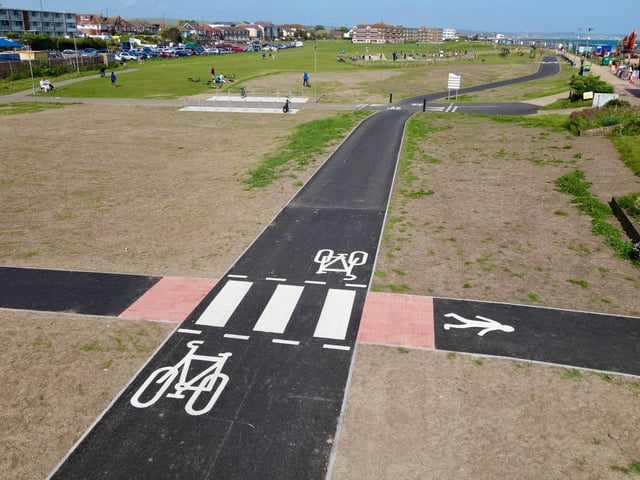 New West Sussex village cycle path completed - photos show major works finished