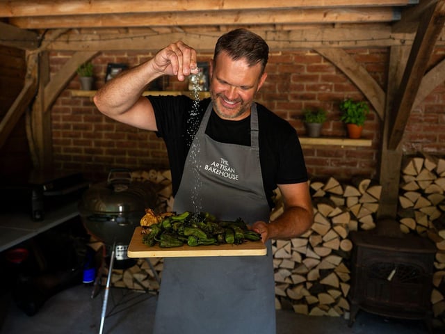 Chef Kenny Tutt, BBQ School at The Artisan Bakehouse