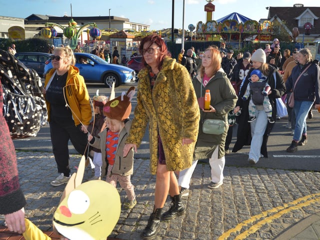 Children's Day, part of Hastings Storytelling Festival, in Hastings Old Town on October 25. Pic Justin L.