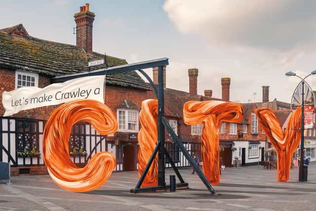 Crawley has missed out on City status