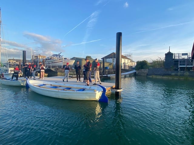 Littlehampton Sea Cadets fundraised for eight years in order to fund a new jetty near to the group's Rope Walk base