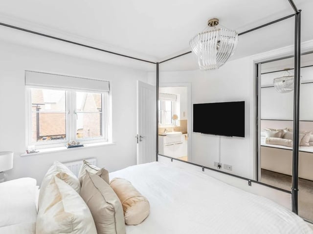 The house in Bonnet Lane has two bedrooms