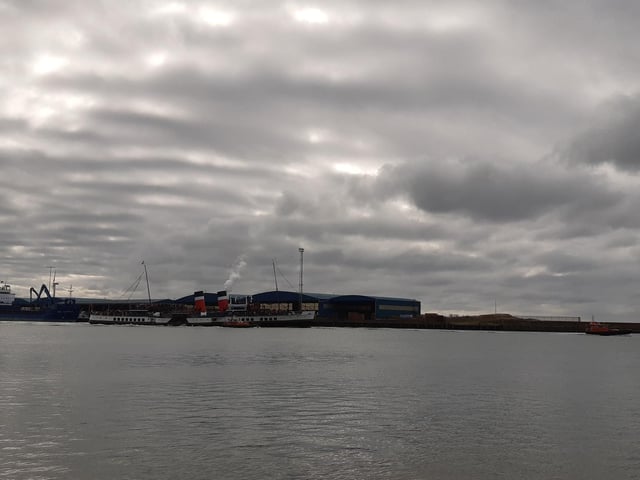 Amazing, stunning, emotional - the large crowd that stood on Kingston Beach to watch the world’s last seagoing paddle steamer make its inaugural visit to Shoreham was visibly moved by the sight of the Waverley making its way in and out of the harbour on Wednesday, September 13.