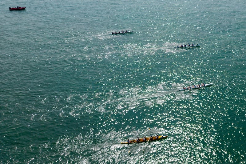 Drone pictures from the 2023 Eastbourne Regatta