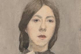 Gwen John, Autoportrait à la Lettre, c1907-9, Musée Rodin