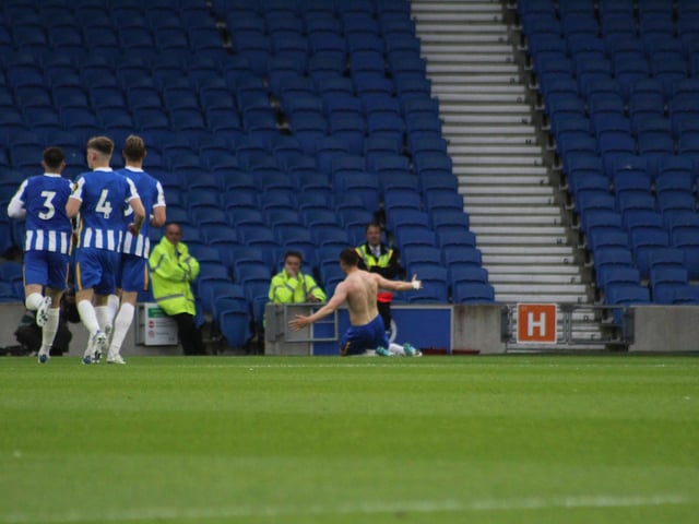 Brighton and Hove Albion v Worthing - Sussex Senior Challenge Cup final 2021/22 season. Picture by Cory Pickford