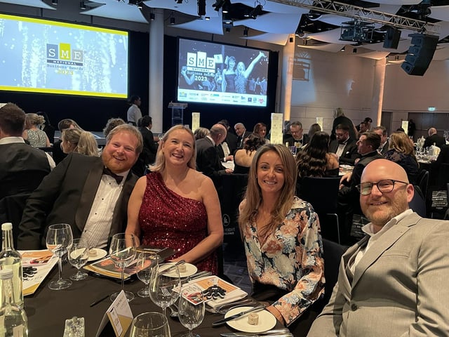 Newhaven Chamber of Commerce wins "Networking Group of the Year" at the SME National Business Awards