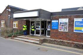 Clair Hall in Haywards Heath is currently being used as  a vaccination centre