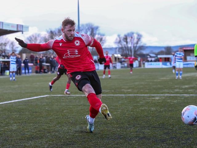 Action from Eastbourne Borough's draw at home to Oxford City in National League South