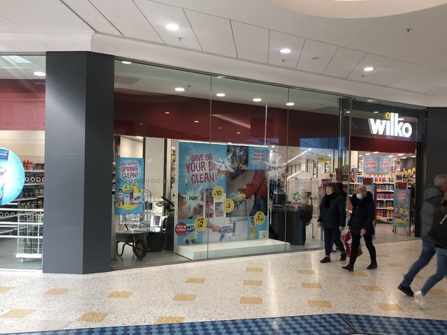 Wilko and Deichmann now fill that unit in The Beacon.