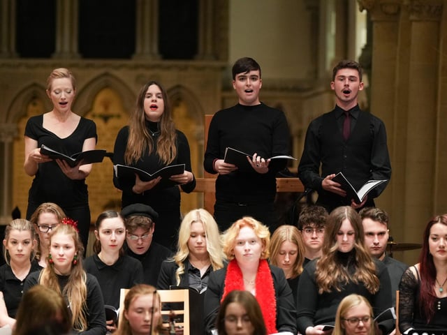 Carols by Candlelight, Worthing College's annual Christmas concert, brought staff and students together at St Mary's Church in Broadwater