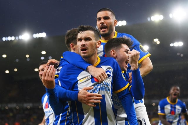 Saturday’s 3-2 win over Wolves came seven days after a memorable 4-1 win against Chelsea at the Amex Stadium.
