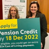 Caroline Ansell at a recent Westminster event to highlight Pension Credit