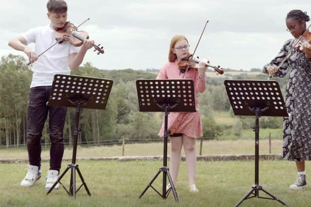 Young musicians supported by Future Talent
