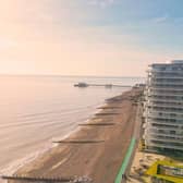 This stunning seafront apartment, one of the finest penthouse apartments on the south coast, has come on the market with Pear Properties with a guide price of £2million