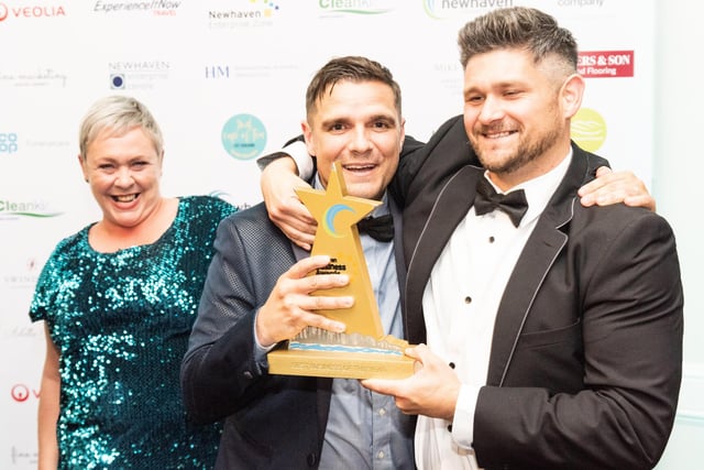 Cloud Voice & Data won Business of the Year - Sponsored by The Newhaven Enterprise
La Maison Catering came second and Chris Allen & Son was awarded  third place
