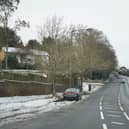 Motorists were stranded for hours on the A259 between Guestling and Hastings, due to the treacherous weather on Sunday.