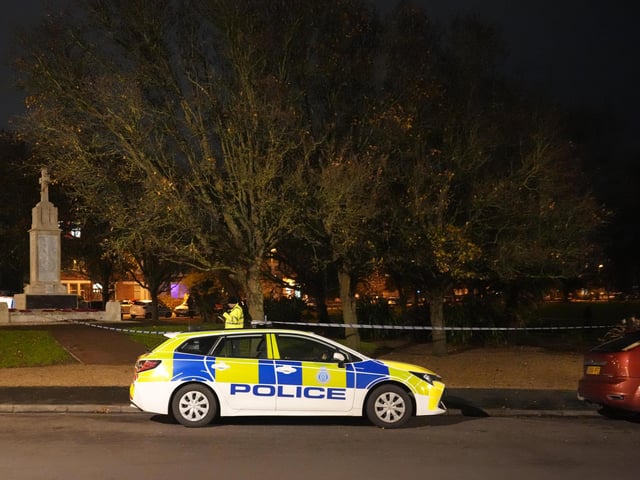 Police and SOCO (Scenes of Crime) officers have been pictured in Littlehampton after reports of a serious incident