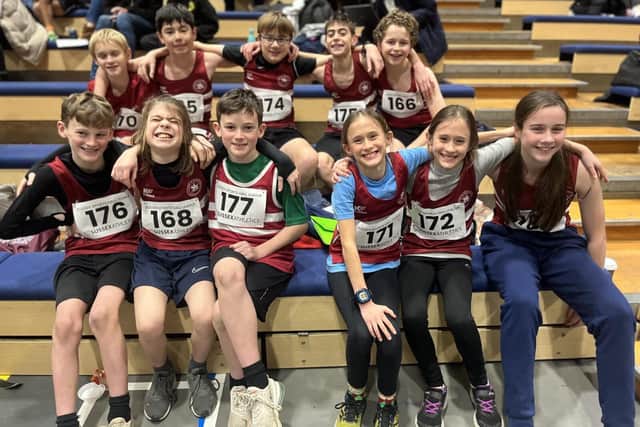 Young Harriers at Worthing for the Sussex Sportshall League  | Submitted picture