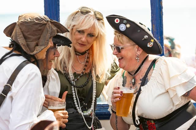'Pirates' enjoying the event