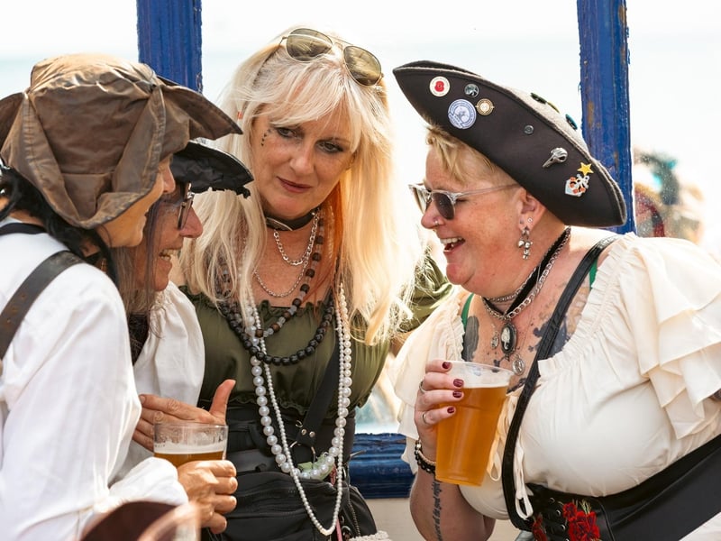 'Pirates' enjoying the event
