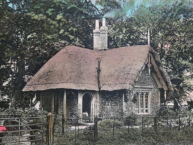 Northbrook Park Lodge, which once stood near the top of Limbrick Lane