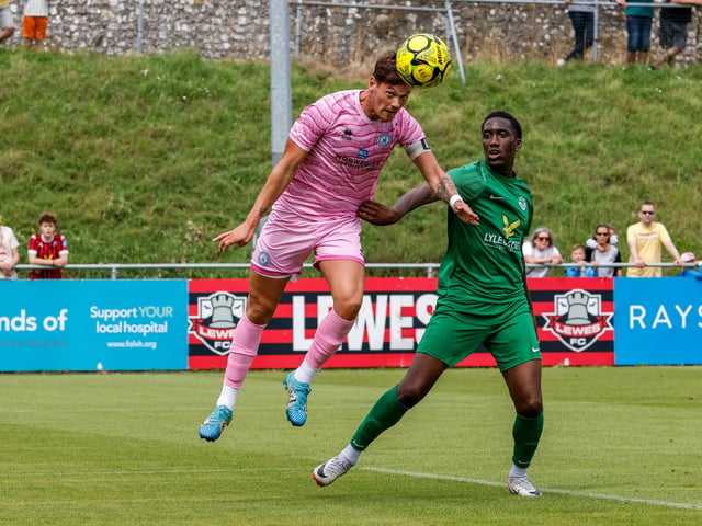 Lewes v Eastbourne Borough pre-season friendly