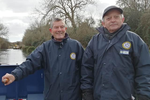 Volunteers at the Canal Trust.