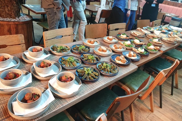 A selection of dishes at Vagabond