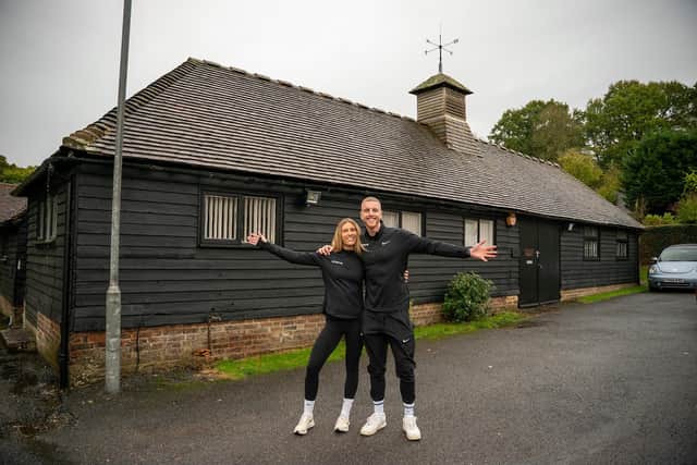 Emily Riggs and partner George Branford are to open a new personal training gym in Horsham Road, Cowfold