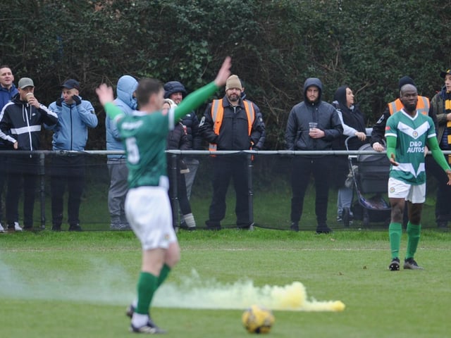 Littlehampton Town take on Ashford United in the Isthmian south east division