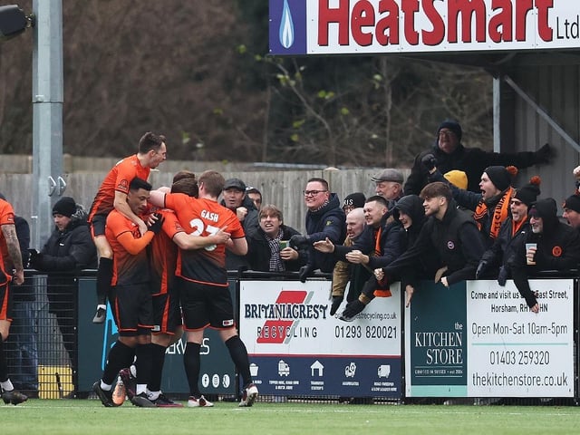 Natalie Mayhew's pictures from Horsham v Peterborough Sports in the FA Trophy