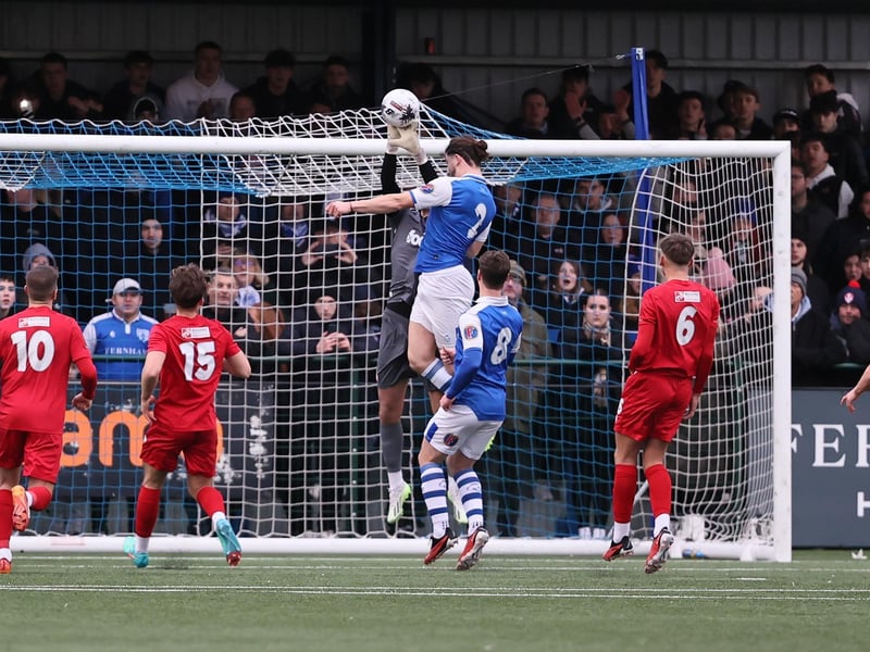 Worthing in action away to Tonbridge Angels in National League South