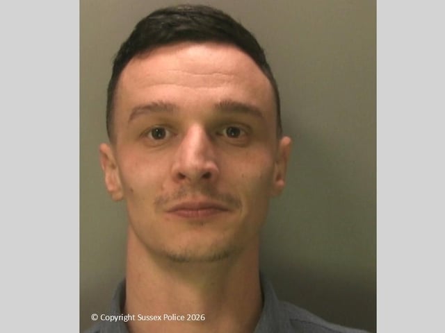 A burglar who targeted business in Bognor has been jailed. Max Kramer broke into three business in one night and stole cash from tills and a charity box. The 34-year-old was identified through DNA left at crime scenes. He was also found in possession of receipts from a till he had stolen from. At Portsmouth Crown Court on July 3, he admitted three counts of burglary other than a dwelling, and one count of criminal damage and was jailed for 18 months. The court was told how the incidents happened between April 16 and 17 this year. In each case, Kramer force entry to premises by breaking through glass. This included at a fish and chip shop in Highfield Road, a pub in Scott Street, and a pizza takeaway in Aldwick Road. He was detained by officers and arrested.