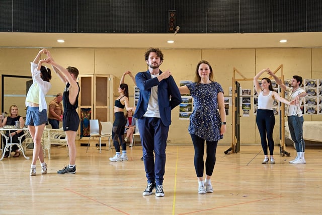 Chichester Festival Theatre's The Sound of Music in rehearsals - (pic by Manuel Harlan)