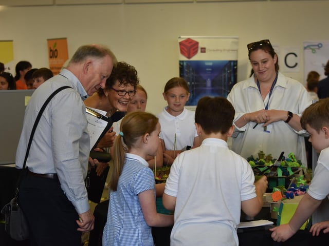 More than 250 students took part in the event