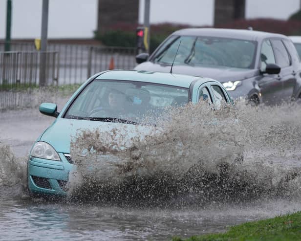 Flooding on Shripney Road, Bognor Regis.