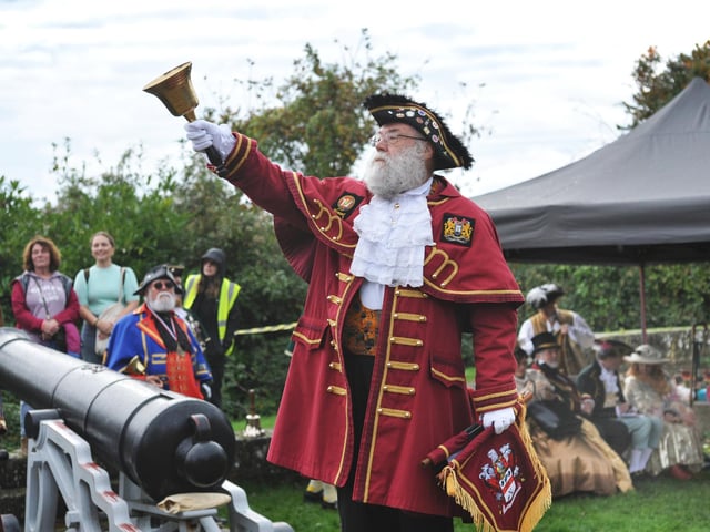The 71st National Town Criers' Championships in Rye on October 12 2024.