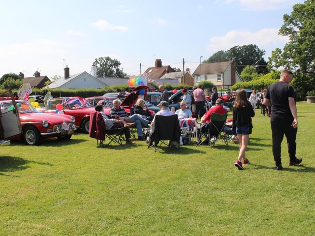 The fete took place at KGV playing fields in Partridge Green, raising money for local charities and Jolesfield C of E Primary School