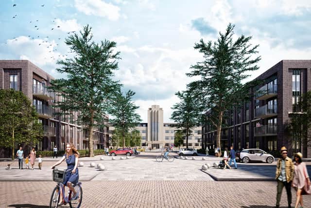 How the new development on the former Novartis site in Horsham could look