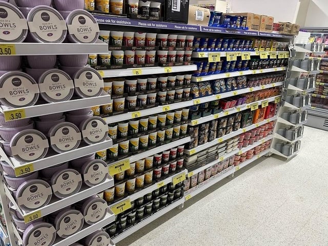 The new B&M opened in the Market Place Shopping Centre in Burgess Hill on Tuesday, April 9