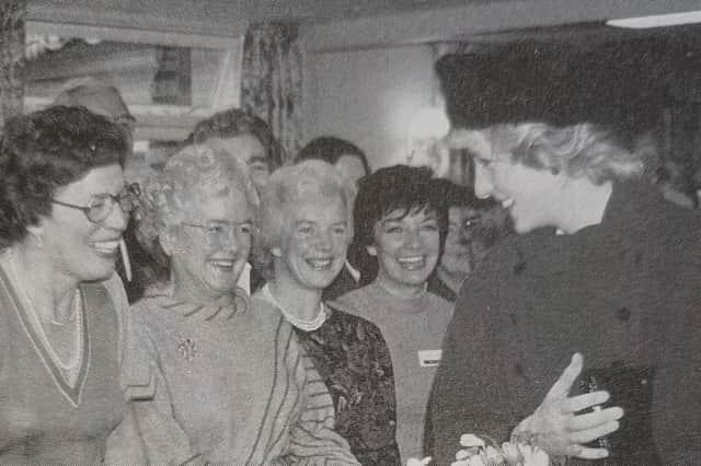 In 1985, Princess Diana opened the new full day care facility at St Barnabas. Do you remember her visit? Picture: Worthing Herald