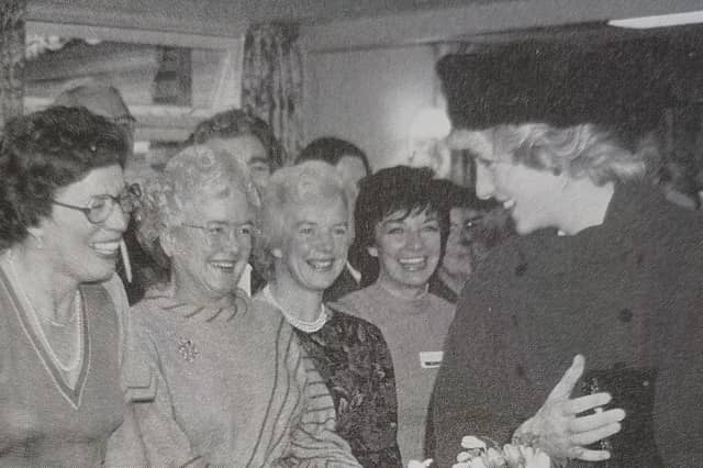 In 1985, Princess Diana opened the new full day care facility at St Barnabas. Do you remember her visit? Picture: Worthing Herald