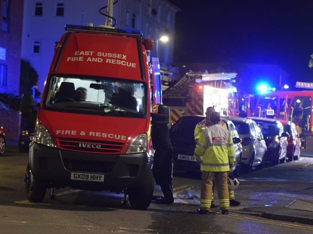 There were ‘no reports of casualties’ at an ‘accidental fire’ on the second floor of a commercial building in Eastbourne, East Sussex Fire & Rescue Service have confirmed.