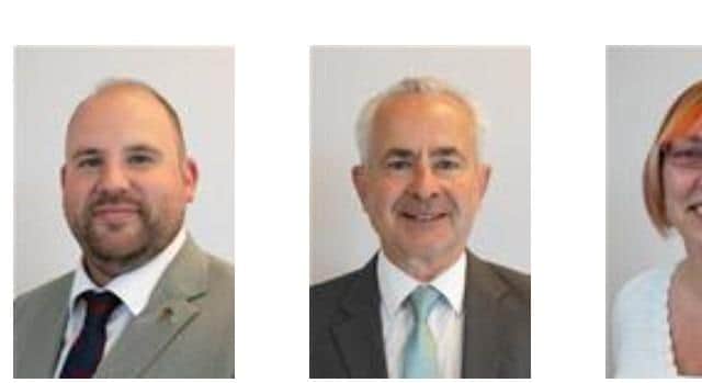 From left: Daniel Bradley, Mickey Caira, and Victoria Carson. Image: East Sussex County Council.