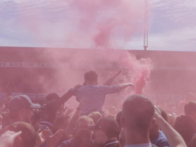 Worthing beat Ebbsfleet to clinch the National League South title