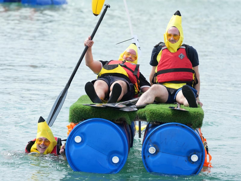 Shoreham Raft Race was held on August 15, 2026. Picture: Eddie Mitchell