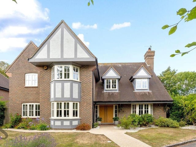 Offers over £1.5million are invited for this exceptional executive residence with showstopper garden