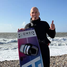 The new world record was set at Bracklesham Bay. Picture: Eunice Bergin